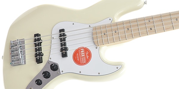 SQUIER ( スクワイヤ ) Affinity Jazz Bass V Olympic White 送料無料