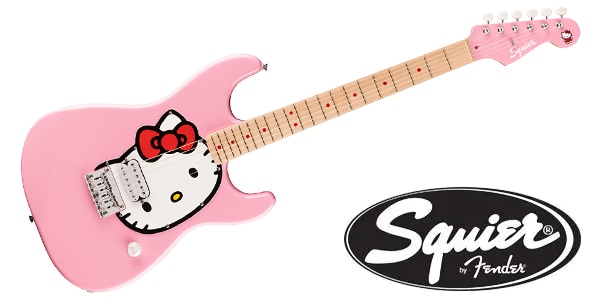 SQUIER ( スクワイヤ ) Limited Edition Hello Kitty