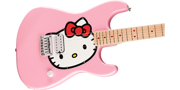 SQUIER / Limited Edition Hello Kitty Stratocaster画像4