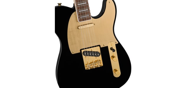 SQUIER ( スクワイヤ )  / 40th Anniversary Telecaster Gold ED Laurel Black画像3