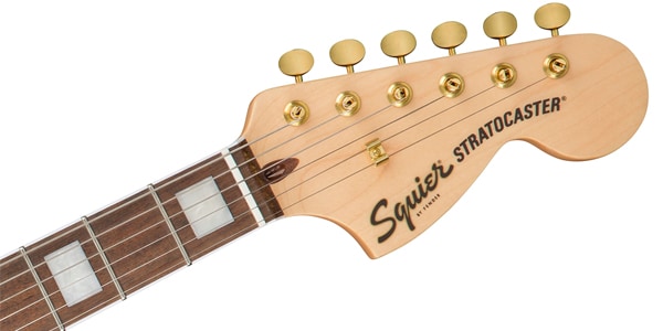 SQUIER / 40th Anniversary Stratocaster Gold ED Laurel LPB画像5