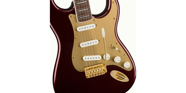 SQUIER / 40th Anniversary Stratocaster Gold ED Laurel RRM画像3