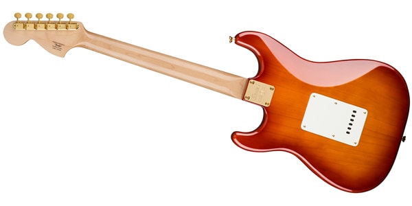SQUIER / 40th Anniversary Stratocaster Gold ED Laurel Sienna Sunburst画像2