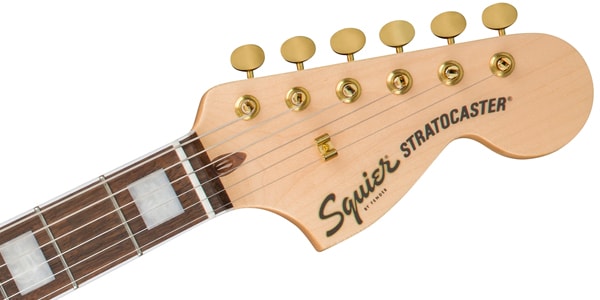 SQUIER / 40th Anniversary Stratocaster Gold ED Laurel Sienna Sunburst画像5