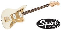 SQUIER / 40th Anniversary Jazzmaster Gold ED Laurel Olympic White
