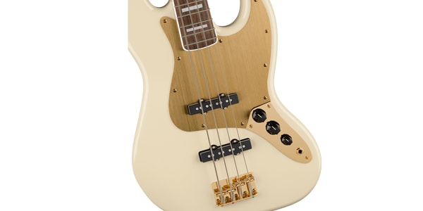 SQUIER ( スクワイヤ ) 40th Anniversary Jazz Bass Gold ED