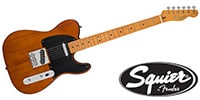 SQUIER / 40th Anniversary Telecaster Vintage ED Maple Satin Mocha