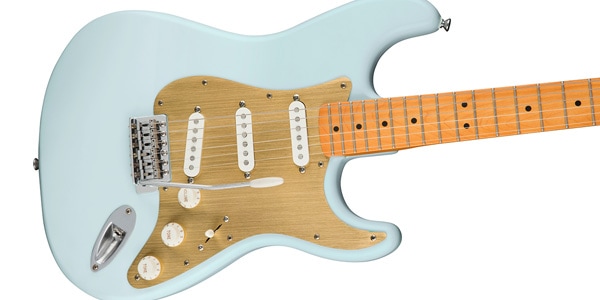 SQUIER / 40th Anniversary Stratocaster Vintage ED Satin Sonic Blue画像4