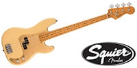 SQUIER 40th Anniversary Precision Bass Vintage ED Maple SVB