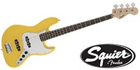 SQUIER FSR Affinity Series Jazz Bass Graffiti Yellow ジャズベース