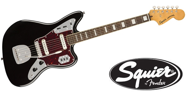 SQUIER/Classic Vibe '70s Jaguar Black