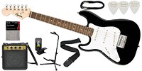 SQUIER Mini Stratocaster Lefty Black　エレキギター初心者セット