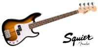 SQUIER / Mini Precision Bass Laurel FB White PG 2-Color Sunburst
