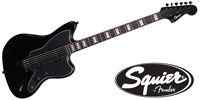 SQUIER Vintage Modified Baritone Jazzmaster Trans Black