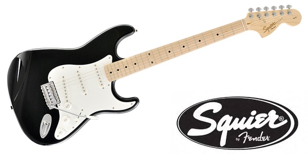 SQUIER ( スクワイヤ ) Affinity Stratocaster Maple Black 送料無料