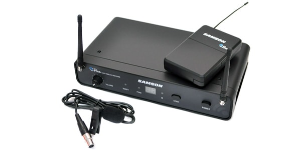 Samson Technologies Concert 88x Headset Wireless System with HS5 Headset  Microphone (K Band) (SWC88XBHS5-K), Black マイク