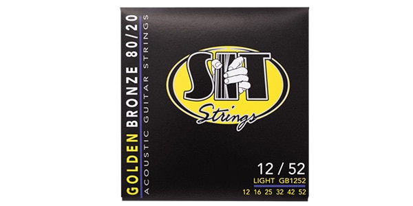 SIT STRINGS / GB1252 GOLDEN BRONZE 80/20 ACOUSTIC LIGHT