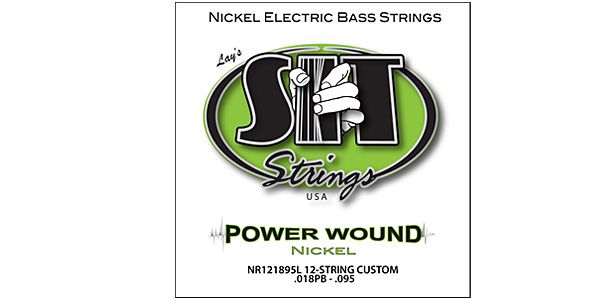 SIT STRINGS / NR121895L 12-STRING LIGHT POWER WOUND NICKEL BASS