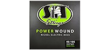 SIT STRINGS NR45105L MEDIUM LIGHT POWER WOUND NICKEL BASSNICKEL BASS