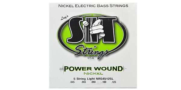 SIT STRINGS/NR545125L POWER WOUND 5-STRING LIGHT NICKEL BASS