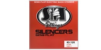 SIT STRINGS NRL545120L 5-STRING LIGHT SILENCER NICKEL SEMI-FLAT BASS