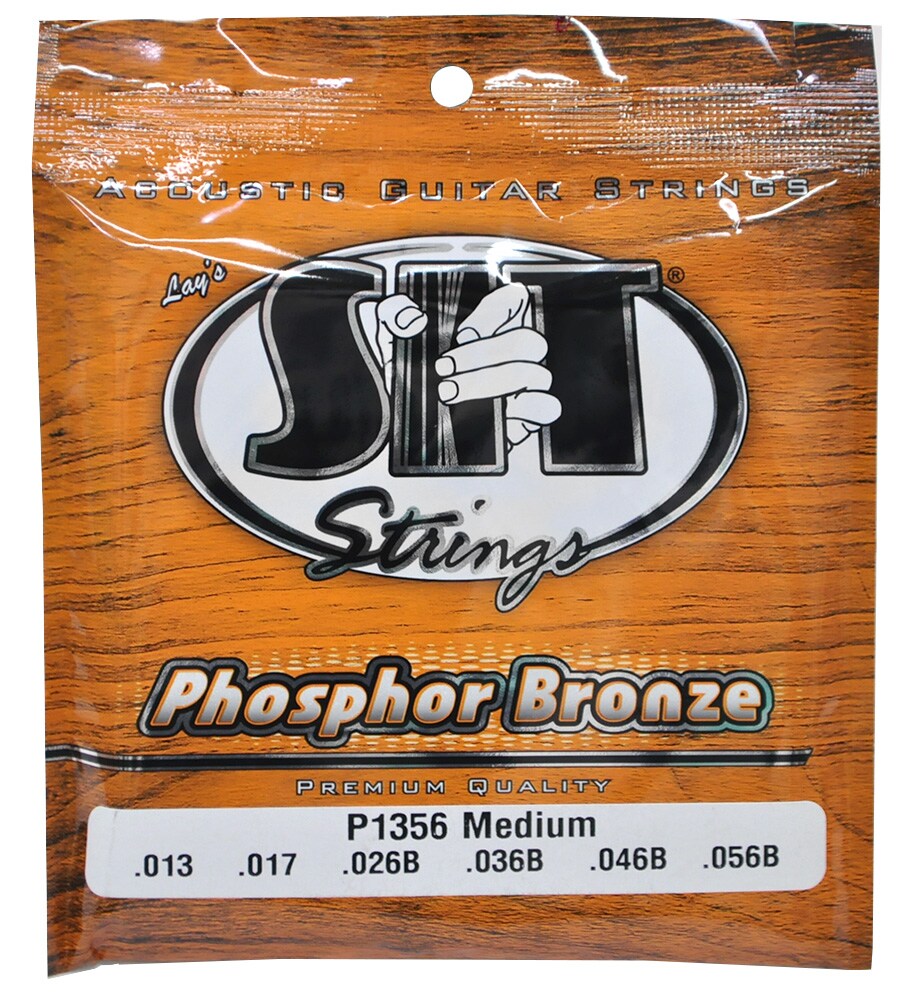 SIT STRINGS/P1356 MEDIUM PHOSPHOR BRONZE ACOUSTIC