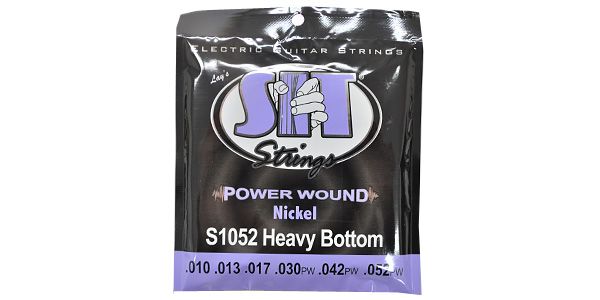 SIT STRINGS/S1052 HEAVY BOTTOM POWER WOUND NICKEL ELECTRIC