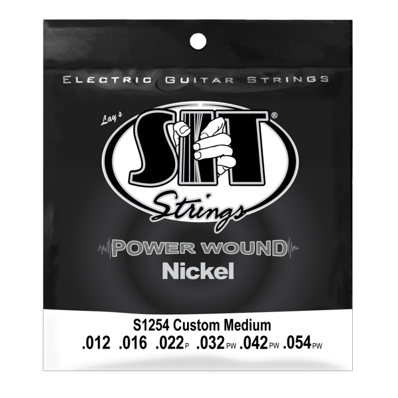 SIT STRINGS/S1254 CUSTOM MEDIUM POWER WOUND NICKEL ELECTRIC