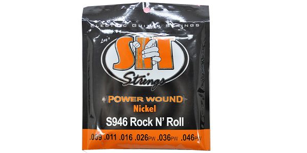 SIT STRINGS/S946 ROCK N ROLL POWER WOUND NICKEL ELECTRIC