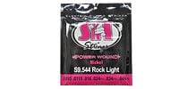 SIT STRINGS S9.544 ROCK LIGHT POWER WOUND NICKEL ELECTRIC