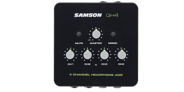 SAMSON ( サムソン ) QH4 4chヘッドホンアンプ 送料無料 | サウンドハウス