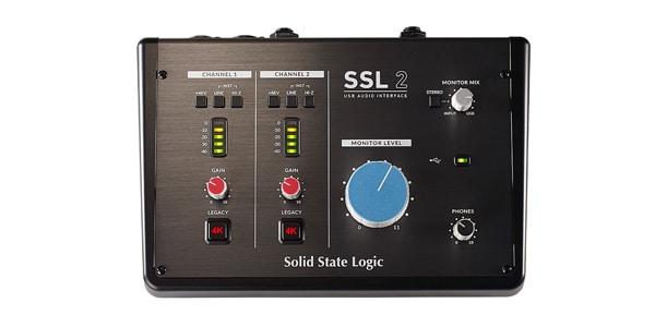 SSL2　USBオーディオインターフェイス