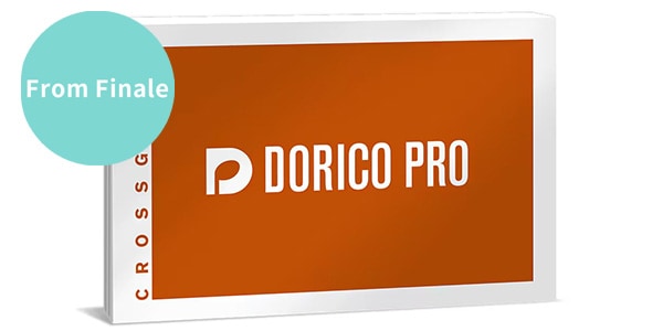 STEINBERG ( スタインバーグ )  / DORICO PRO クロスグレード from Finale 通常版