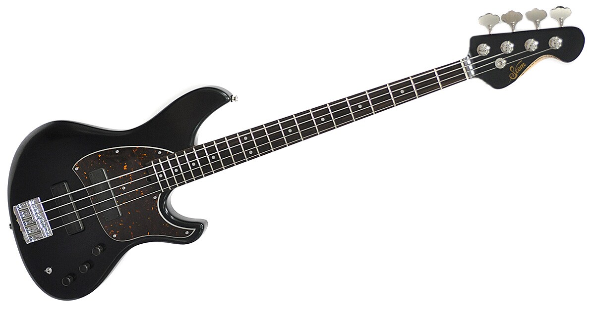 /Ove4 Black Thin Lacquer Tortoiseshell Pick Guard