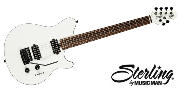 Amazon | Sterling By Musicman SUB AXIS WHITE S.U.B.SERIES