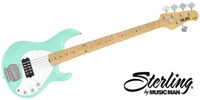 STERLING Ray5 Mint Green 5弦エレキベース