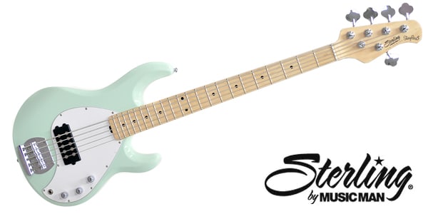 STERLING ( スターリン ) / Ray5 Mint Green 5弦エレキベース