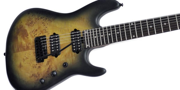 STERLING ( スターリン )  / RICHARDSON7 Natural Poplar Burl Burst 7弦ギター画像2