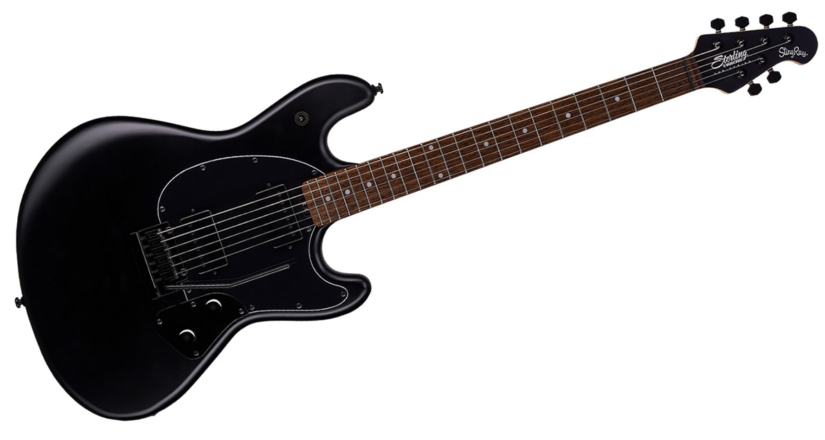 STERLING/SUB STINGRAY GUITAR STEALTH BLACK