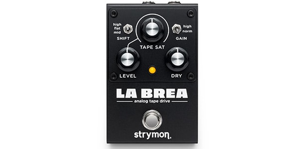 【STRYMON】フルアナログのテープ・サチュレーション・ドライブ LA BREA｜特徴・スペック・価格をチェック