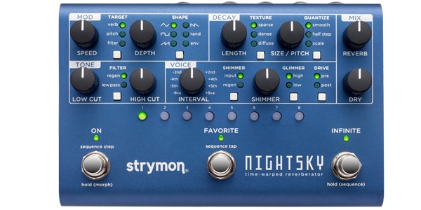 STRYMON NIGHTSKY  ストライモン　高品質リバーブ  ♪