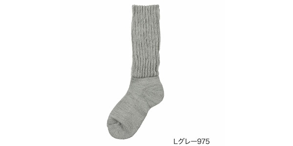 スタイリング満足 / Bion Katsu Hot Water Bottle Room Socks L Gray 23-25cm
