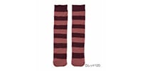 スタイリング満足 / BiOnkatsu Ofuton Double-Knit Socks, D-Red, 22-25cm