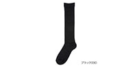 スタイリング満足 / Men's Beauty Warming Yutampo Thin Double Socks Black 25-27cm