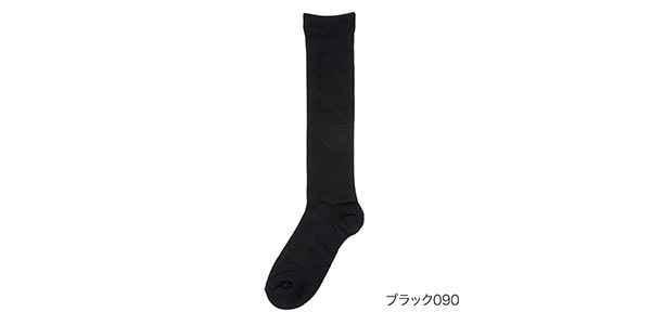 スタイリング満足 / Men&#39;s Beauty Warming Yutampo Thin Double Socks Black 25-27cm