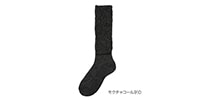 スタイリング満足 / Men's Beauty Warming Yutampo Room Socks, Charcoal, 25-27cm