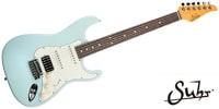 SUHR Classic S HSS Sonic Blue Rose
