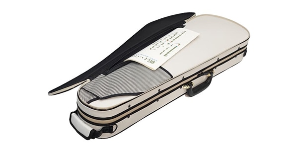 SUPER LIGHT / Violin Case Shaped 4/4 Ivory画像4