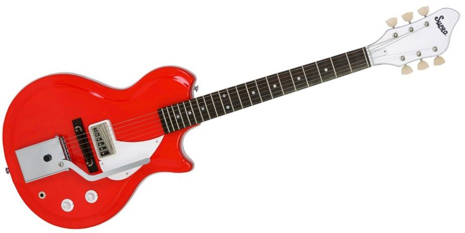 SUPRO/Belmont Vibrato Poppy Red