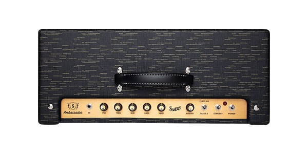 SUPRO / AMBASSADOR CUSTOM Black Scandia with Gold Accents画像4